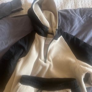 Boys fleece hoodie and pants- matching set